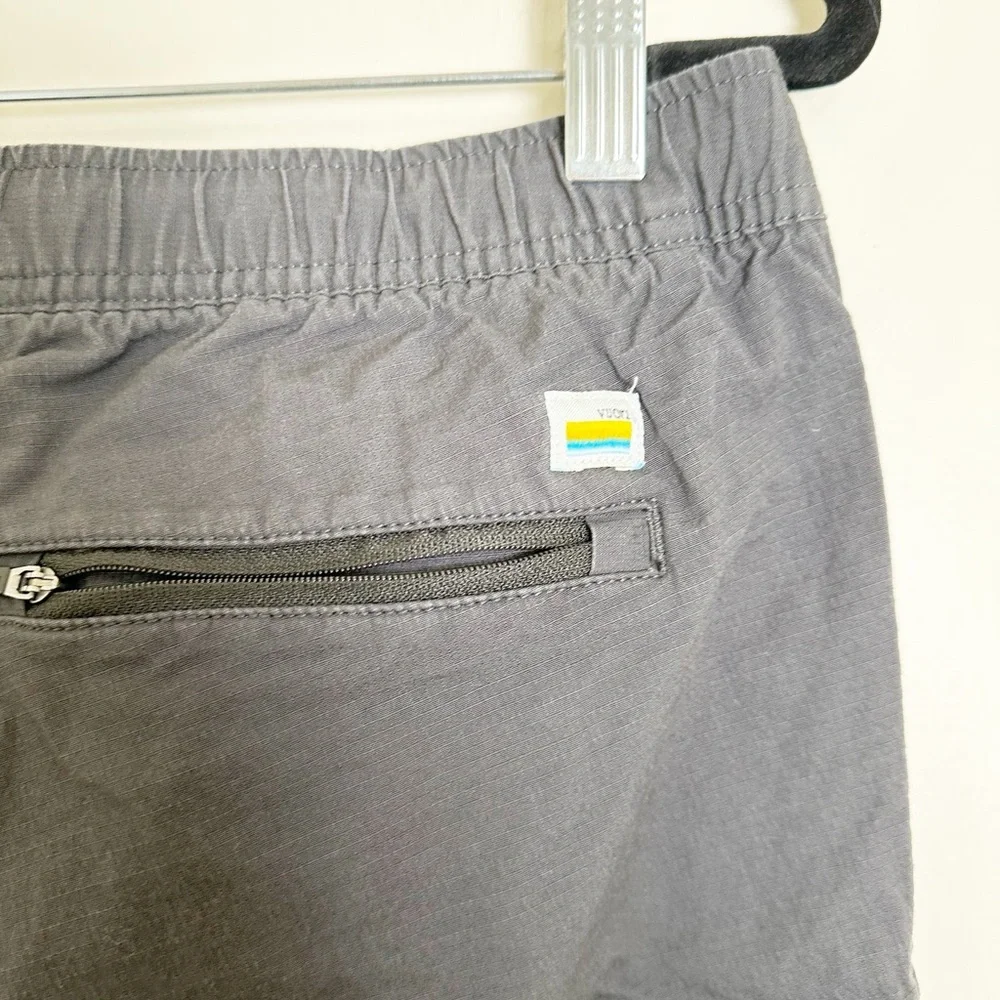 Vuori Mens Ripstop Pant Charcoal Grey Medium - Picture 4 of 6